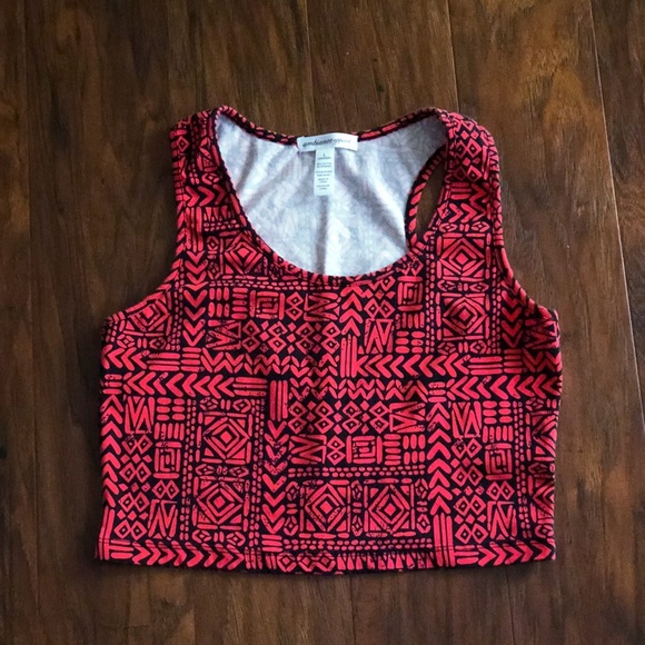 Aztec Crop Top - Picture 2 of 3
